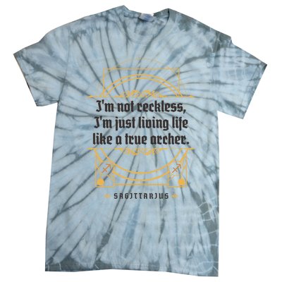 Sagittarius Horoscope Definition Zodiac Sign Strologers Gift Tie-Dye T-Shirt