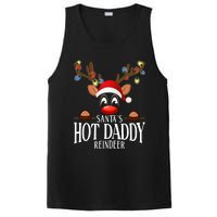 SantaS Hot Daddy Reindeer Funny Xmas Matching Pjs PosiCharge Competitor Tank