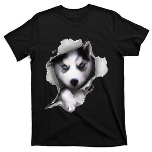 Siberian Husky Dog funny Husky Lover T-Shirt