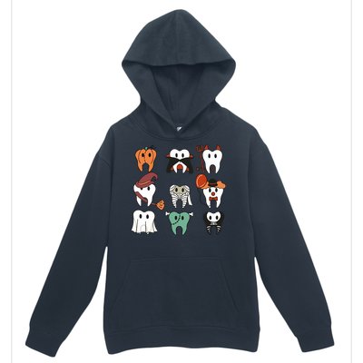 Spooky Halloween Dentist Dental Urban Pullover Hoodie