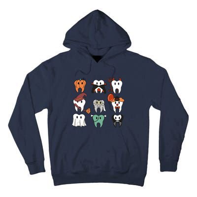 Spooky Halloween Dentist Dental Tall Hoodie