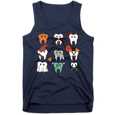 Spooky Halloween Dentist Dental Tank Top