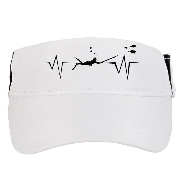 Spearfishing Heartbeat Diving Underwater Spear Fish Adult Drive Performance Visor