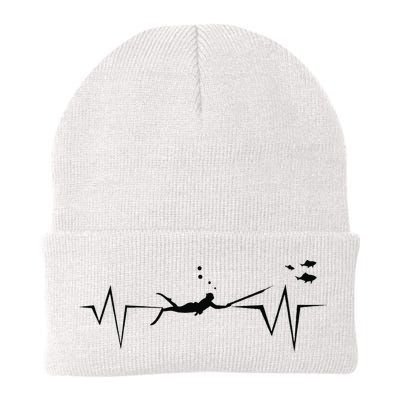 Spearfishing Heartbeat Diving Underwater Spear Fish Beanie