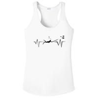 Spearfishing Heartbeat Diving Underwater Spear Fish Ladies PosiCharge Competitor Racerback Tank