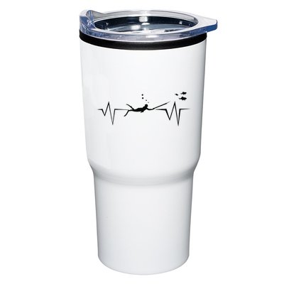 Spearfishing Heartbeat Diving Underwater Spear Fish Tumbler