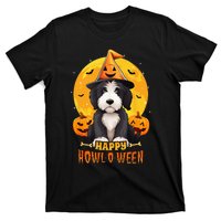 Sheepadoodle Halloween Dog Howl O Ween Funny Pet T-Shirt