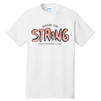 She Is Strong Bible Verse Tall T-Shirt