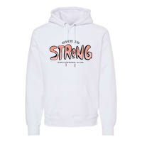 She Is Strong Bible Verse Premium Hoodie