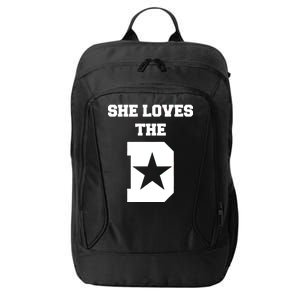 She Loves the D Dallas, Texas Pride City Backpack