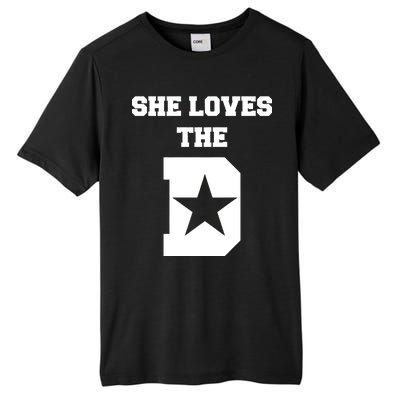 She Loves the D Dallas, Texas Pride Tall Fusion ChromaSoft Performance T-Shirt