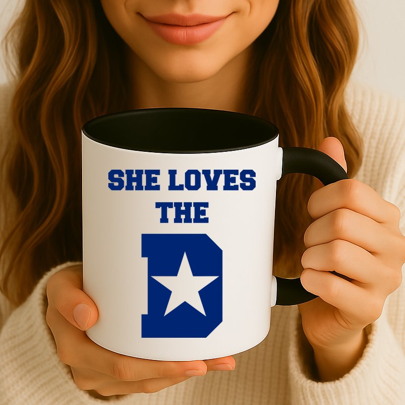She Loves the D Dallas, Texas Pride Mug