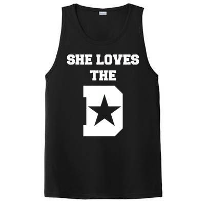 She Loves the D Dallas, Texas Pride PosiCharge Competitor Tank