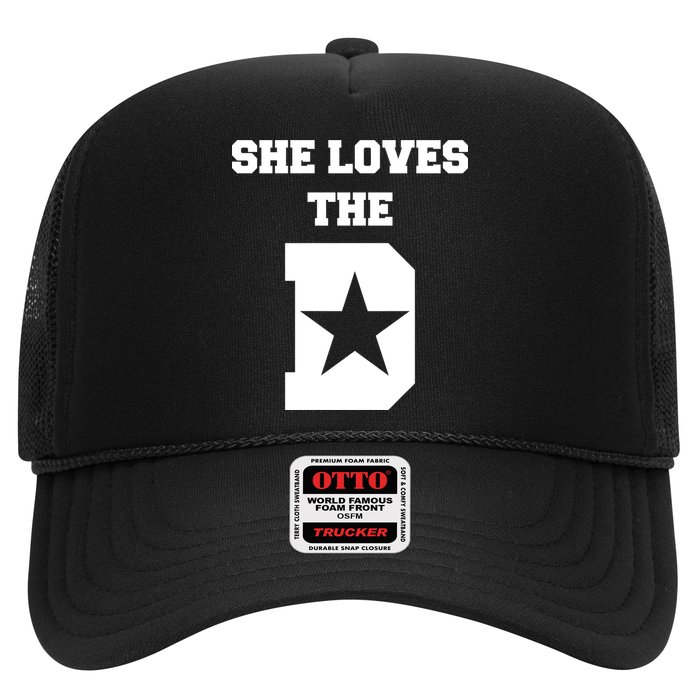 She Loves the D Dallas, Texas Pride Trucker Hat