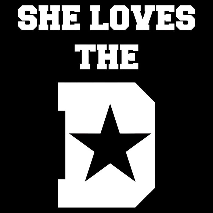 She Loves the D Dallas, Texas Pride Women's Perfect Tri Rocker Tank