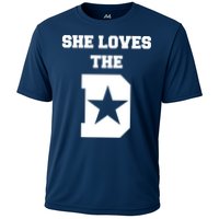 She Loves the D Dallas, Texas Pride Cooling Performance Crew T-Shirt