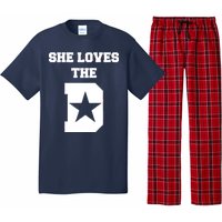 She Loves the D Dallas, Texas Pride Pajama Set