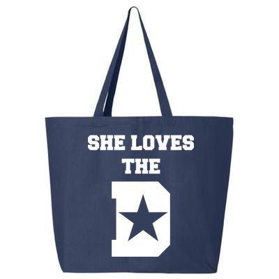 She Loves the D Dallas, Texas Pride 25L Jumbo Tote