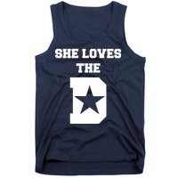 She Loves the D Dallas, Texas Pride Tank Top