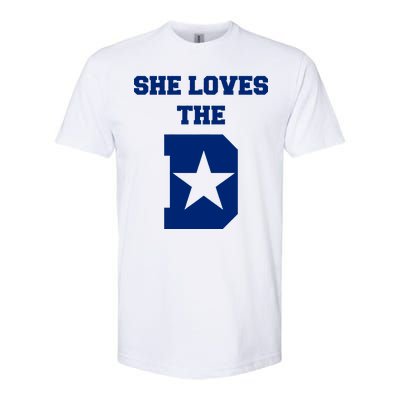 She Loves the D Dallas, Texas Pride Softstyle® CVC T-Shirt