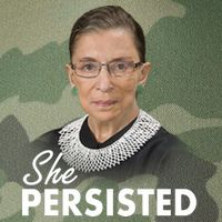 She Persisted RBG Ruth Bader Ginsburg Legacy Tie Dye Trucker Hat