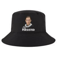 She Persisted RBG Ruth Bader Ginsburg Cool Comfort Performance Bucket Hat