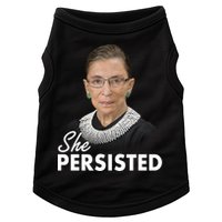 She Persisted RBG Ruth Bader Ginsburg Doggie Tank