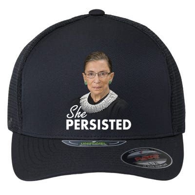 She Persisted RBG Ruth Bader Ginsburg Flexfit Unipanel Trucker Cap