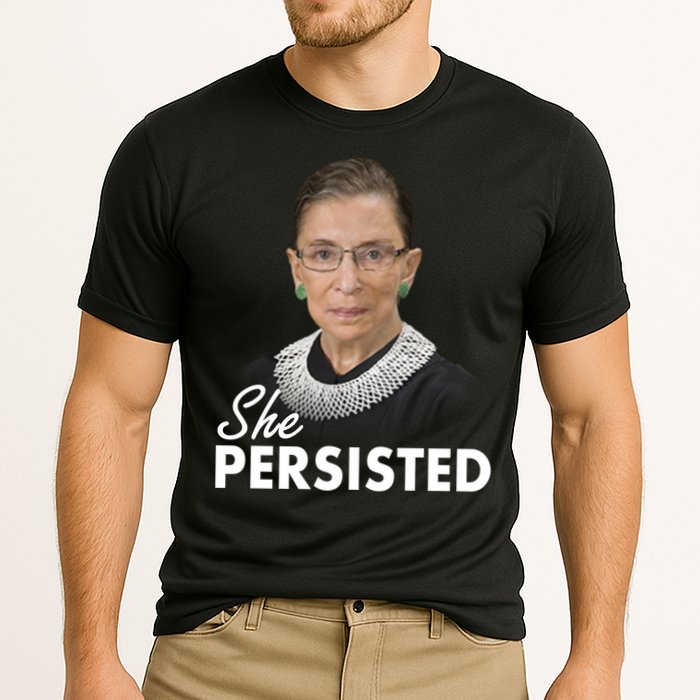 She Persisted RBG Ruth Bader Ginsburg Performance Shirt