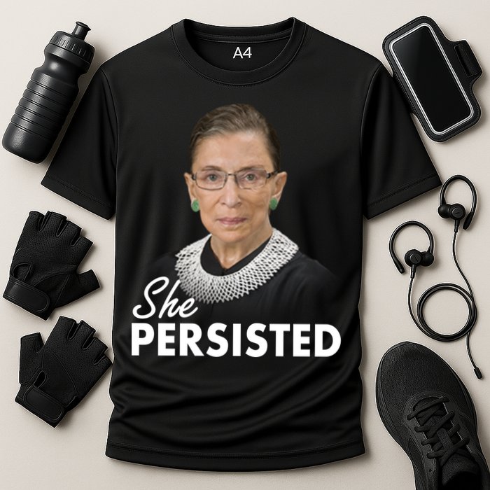 She Persisted RBG Ruth Bader Ginsburg Performance Shirt