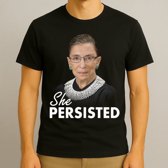 She Persisted RBG Ruth Bader Ginsburg T-Shirt