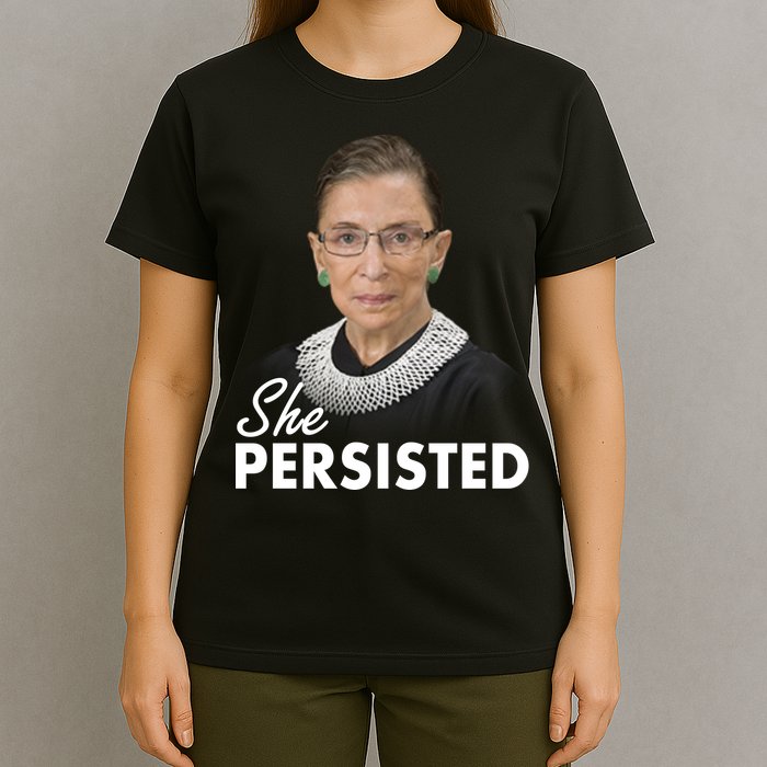 She Persisted RBG Ruth Bader Ginsburg T-Shirt