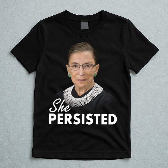 She Persisted RBG Ruth Bader Ginsburg T-Shirt