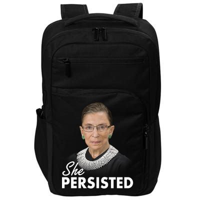 She Persisted RBG Ruth Bader Ginsburg Impact Tech Backpack