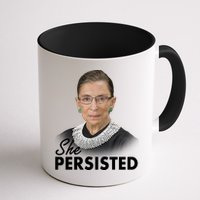 She Persisted RBG Ruth Bader Ginsburg Mug