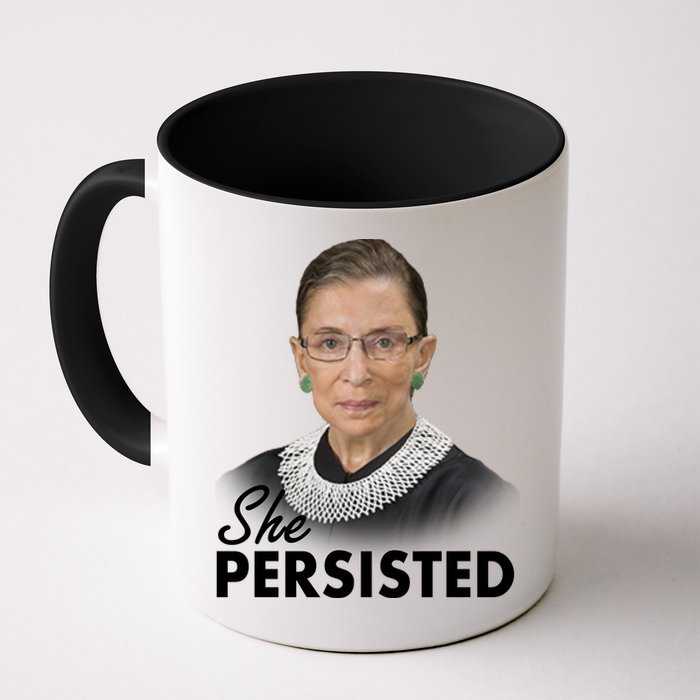 She Persisted RBG Ruth Bader Ginsburg Mug