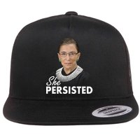 She Persisted RBG Ruth Bader Ginsburg Flatbill Hat