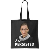 She Persisted RBG Ruth Bader Ginsburg Bag