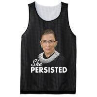 She Persisted RBG Ruth Bader Ginsburg Mesh Reversible Basketball Jersey Tank