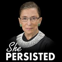 She Persisted RBG Ruth Bader Ginsburg Mousepad
