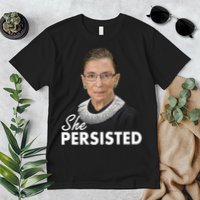 She Persisted RBG Ruth Bader Ginsburg Premium T-Shirt