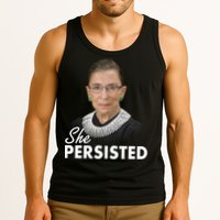 She Persisted RBG Ruth Bader Ginsburg Tank Top