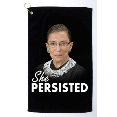She Persisted RBG Ruth Bader Ginsburg Golf Towel