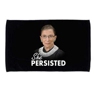 She Persisted RBG Ruth Bader Ginsburg Microfiber Hand Towel