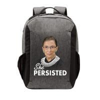 She Persisted RBG Ruth Bader Ginsburg Vector Backpack