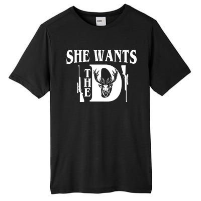 She Wants the D Hunting Tall Fusion ChromaSoft Performance T-Shirt