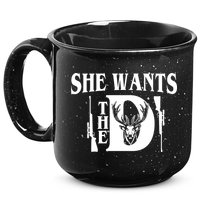 She Wants the D Hunting 15oz Campfire Ceramic Mug
