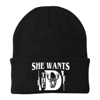She Wants the D Hunting Beanie