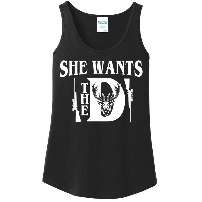 She Wants the D Hunting Ladies Essential Tank