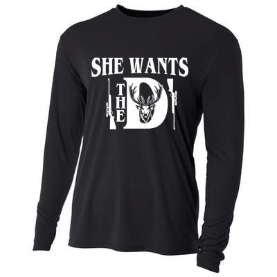 She Wants the D Hunting Cooling Performance Long Sleeve Crew